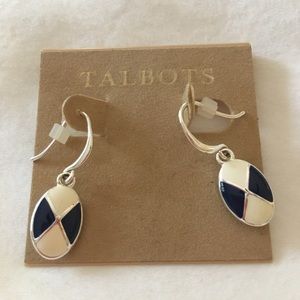 TALBOTS OUTLET OVAL DROP EARRINGS